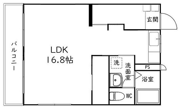 ルームミニオン　A ｜静岡県浜松市中央区中野町(賃貸マンション1R・1階・38.88㎡)の写真 その2