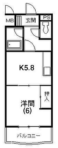 プリメーラ富塚 101｜静岡県浜松市中央区富塚町(賃貸マンション1DK・1階・31.40㎡)の写真 その2