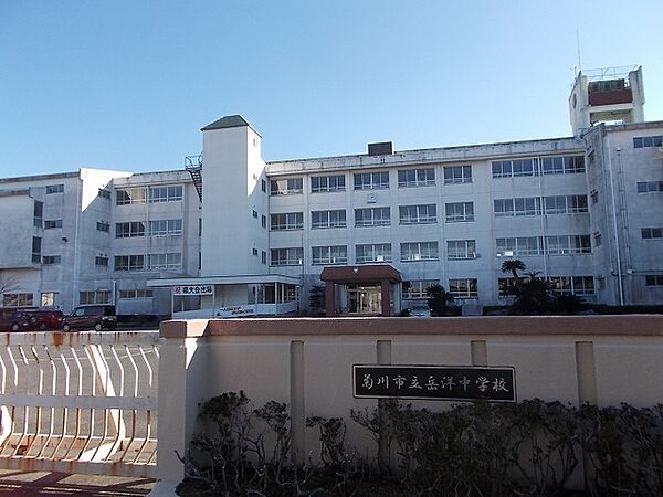 画像19:菊川市立岳洋中学校まで1100m