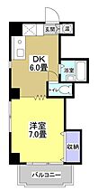 タウンファイブ 305 ｜ 静岡県浜松市中央区葵東１丁目11-23（賃貸アパート1DK・3階・26.86㎡） その2