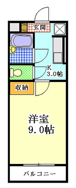 GRAN　SHARIO 305｜静岡県袋井市方丈６丁目(賃貸マンション1K・3階・24.78㎡)の写真 その2