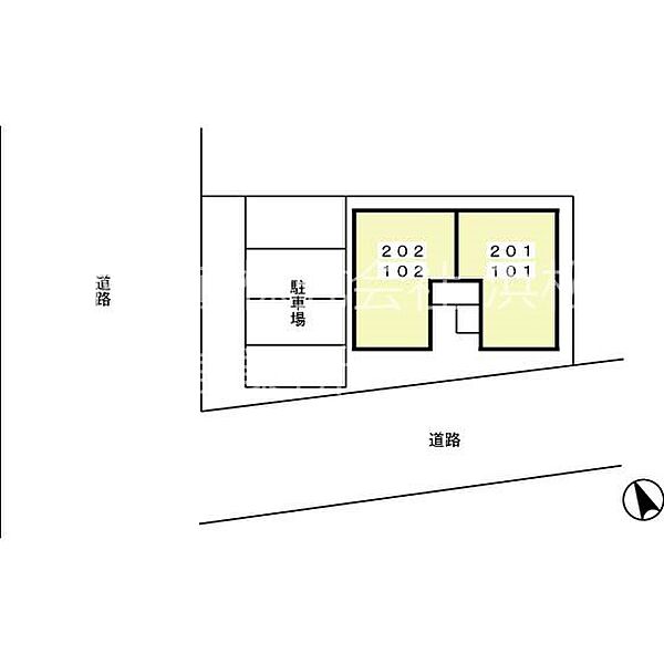 クレフィール 202｜静岡県浜松市中央区上西町(賃貸アパート1LDK・2階・35.43㎡)の写真 その19