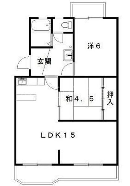 レジデンスひまわり 301｜静岡県浜松市中央区富塚町(賃貸マンション2LDK・3階・55.98㎡)の写真 その2