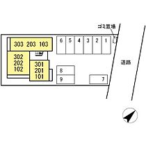 D-Hills小松 302 ｜ 静岡県浜松市浜名区小松1028（賃貸アパート1LDK・3階・41.07㎡） その18