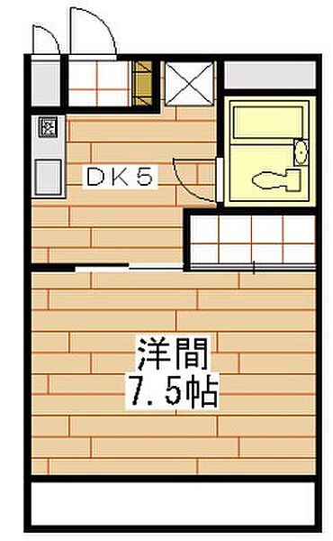 グランパレII 101｜静岡県浜松市中央区上西町(賃貸マンション1DK・1階・24.30㎡)の写真 その2