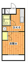 グリーンビレッジ 203 ｜ 静岡県磐田市富士見町４丁目10-2（賃貸マンション1DK・2階・25.92㎡） その2