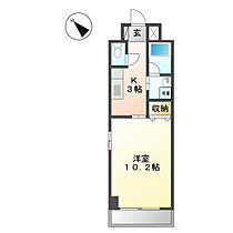 ドエルスイーツ 208 ｜ 静岡県浜松市中央区葵西２丁目3-58（賃貸マンション1K・2階・30.51㎡） その2