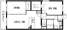 BE　FREE 402 ｜ 静岡県浜松市中央区松城町203-6（賃貸マンション2LDK・4階・60.18㎡） その2