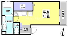 ラテッセM 102 ｜ 静岡県浜松市中央区野口町442-6（賃貸アパート1R・1階・26.67㎡） その2