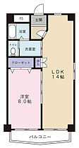 マイルストーン 401 ｜ 静岡県磐田市中泉630-6（賃貸マンション1LDK・4階・49.29㎡） その2