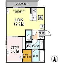 D-Hills天王 101 ｜ 静岡県浜松市中央区天王町1548-4（賃貸アパート1LDK・1階・42.79㎡） その2