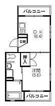 K＆H 401 ｜ 静岡県浜松市中央区中央３丁目2-9（賃貸マンション1DK・4階・27.95㎡） その2