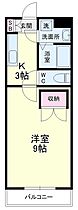 アイレット 107 ｜ 静岡県浜松市中央区東若林町1147-1（賃貸マンション1K・1階・25.92㎡） その2