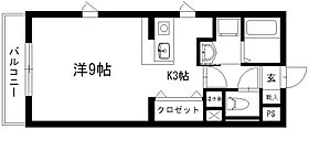 S・AMK  ｜ 静岡県浜松市中央区三島町（賃貸マンション1K・3階・30.16㎡） その2