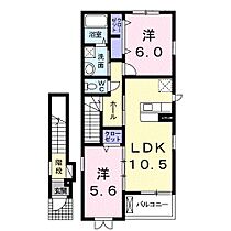 マナ　W 201 ｜ 静岡県浜松市中央区中島３丁目26-17（賃貸アパート2LDK・2階・56.47㎡） その2