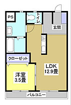 CREA（クレア） 102 ｜ 静岡県磐田市一言2955（賃貸マンション1LDK・1階・39.00㎡） その2