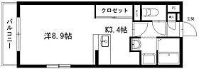 ヴァンベール 207 ｜ 静岡県浜松市中央区高林１丁目6-12（賃貸マンション1K・2階・30.16㎡） その2