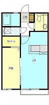 さつき荘 103 ｜ 静岡県浜松市中央区上浅田１丁目14-37（賃貸アパート1LDK・1階・34.94㎡） その2