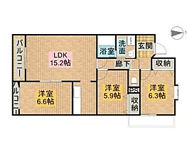 ラフィーネ掛川aI 501 ｜ 静岡県掛川市亀の甲１丁目19-1（賃貸マンション3LDK・5階・72.28㎡） その2