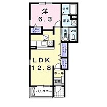 パルテ・カナーレI 101 ｜ 静岡県袋井市新堀118番地（賃貸アパート1LDK・1階・46.49㎡） その2