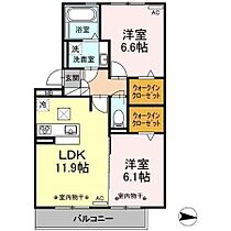 CharmeIII 101 ｜ 静岡県浜松市中央区西浅田２丁目7-25（賃貸アパート2LDK・1階・58.37㎡） その2