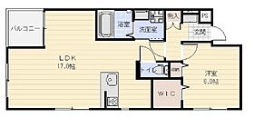 クレシェンド 401 ｜ 静岡県浜松市中央区砂山町1014（賃貸マンション1LDK・4階・51.59㎡） その2