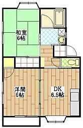 間取図画像 2DK