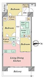 レーベン浜松VISTAGE(1204) 3LDKの間取図画像