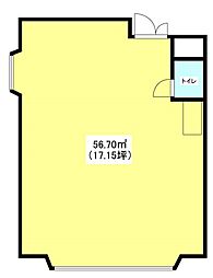 サンレイク和泉 ワンルームの間取図画像