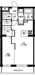 エクシード三方原I(南棟) 1LDKの間取図画像