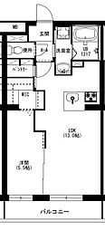 エクシード三方原I(南棟) 1LDKの間取図画像