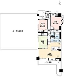 間取図画像 2SLDK