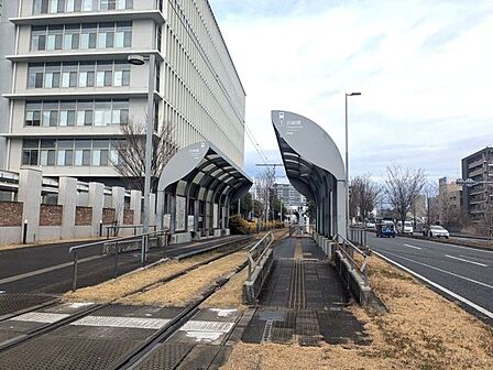 田崎橋　市電 1290m