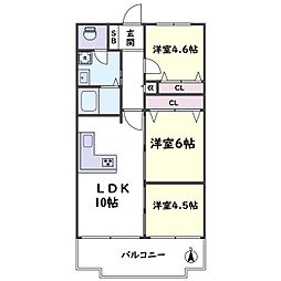 間取図画像 3LDK