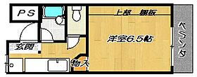 親和ハイツ 405 ｜ 大阪府大東市明美の里町（賃貸マンション1K・4階・19.00㎡） その2