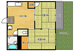 近鉄奈良線 石切駅 徒歩12分 2階/-