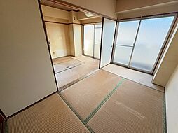 岡本ビル（呉市） 7階2DKのリビング/ダイニング