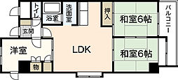 フォーラム180 3LDKの間取図画像