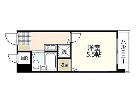 広島県広島市西区己斐本町2丁目（賃貸マンション1K・7階・17.73㎡） その2