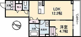 広島県広島市南区東雲1丁目（賃貸マンション1LDK・3階・46.27㎡） その2