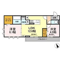 セジュールST　A棟  ｜ 広島県東広島市西条町寺家（賃貸アパート2LDK・3階・54.36㎡） その2