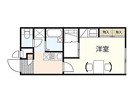 レオパレスアイランドパレス  ｜ 広島県広島市安芸区中野3丁目（賃貸アパート1K・2階・21.81㎡） その2