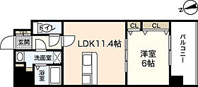 ビリオネアＳ竹屋  ｜ 広島県広島市中区竹屋町（賃貸マンション1LDK・6階・42.70㎡） その2