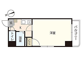 Ｃｉｔｙあさかわ  ｜ 広島県広島市中区大手町3丁目（賃貸マンション1K・4階・24.45㎡） その2