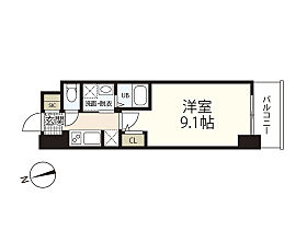 S-RESIDENCE広島駅clarity 204 ｜ 広島県広島市東区光町1丁目（賃貸マンション1K・2階・27.04㎡） その2