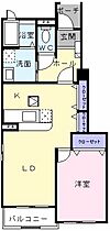 メリディオさくらI  ｜ 広島県広島市安芸区中野6丁目（賃貸アパート1LDK・1階・45.72㎡） その2