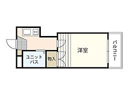 Happy Place II 1階1Kの間取り