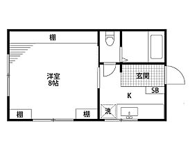 ハウスブライト 101 ｜ 新潟県新潟市中央区長嶺町9-24（賃貸アパート1K・1階・23.14㎡） その2