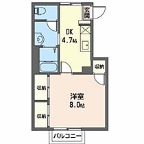 モンアミ　E棟 205 ｜ 新潟県新潟市中央区弁天橋通２丁目29-19（賃貸アパート1DK・2階・32.87㎡） その2