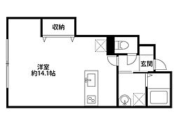 間取図画像 ワンルーム